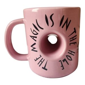 Pink Voodoo Doughnut " The Magic Is In The Hole" Crafting Mug- 16oz